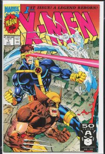 X-Men #1 Wolverine and Cyclops Cover (1991) X-Men [Key Issue]