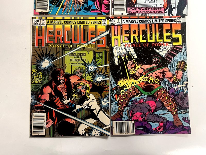Hercules Complete Marvel Comics Ltd Series #1 2 3 4 Iron-Man Thor Hulk 107 JS3