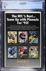 X-Men 2099 #1 1993 Marvel Comics CGC 9.8 White Pages Newsstand 021