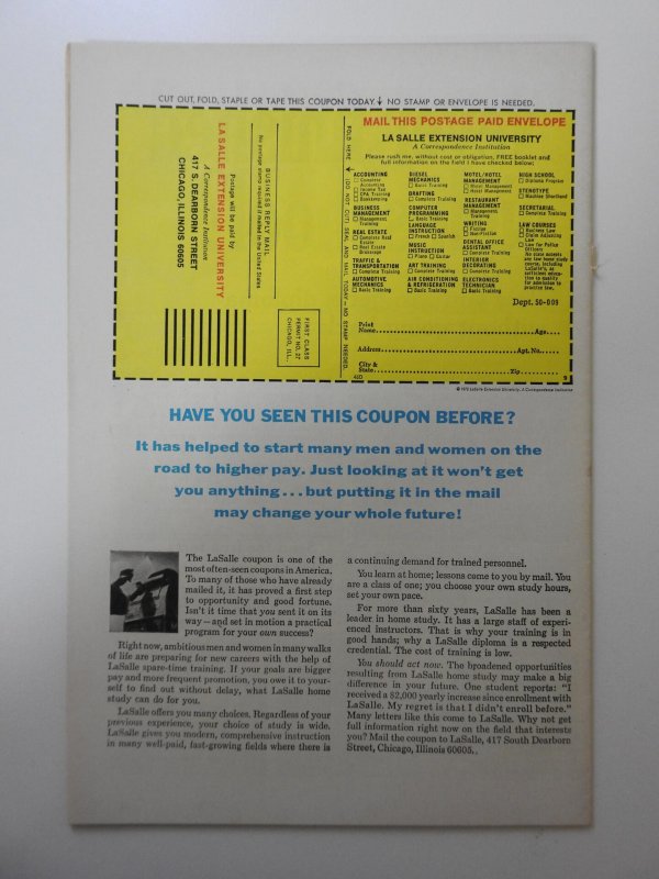 Captain America #172 (1974) VG! MVS intact! cover & 1st wrap detached top staple