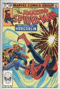 SPIDER-MAN #239, NM-, HobGoblin vs Spidy, Amazing, 1963 1983, more in store