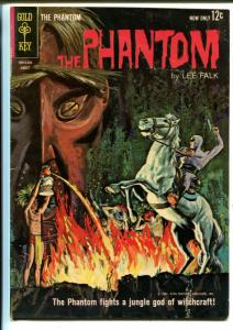 Phantom #4 1963-Gold Key-fights witchcraft-VG