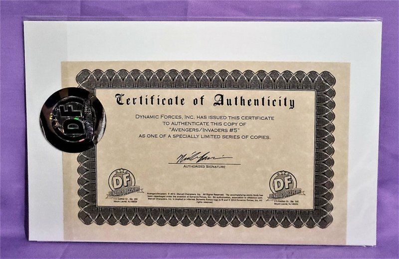 AVENGERS INVADERS #5 Alex Ross Dynamic Forces Sketch Cover (Marvel 2009)