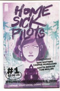 HOME SICK PILOTS (2020 IMAGE) #1 VARIANT VARIANT CVR B CASPAR WIJNGAARD