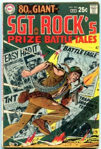 Our Army at War #203 1969- Sgt Rock- 80 page giant- DC comics VG