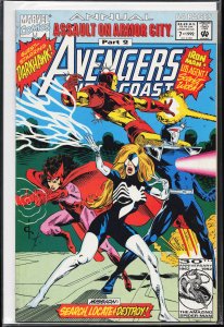 Avengers West Coast Annual #7 (1992) West Coast Avengers / Avengers West Coast