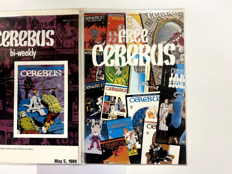 2 Cerebus Indie Comic Books #1 2 7 JS18