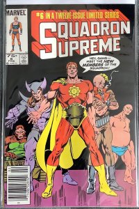 Squadron Supreme #6 Newsstand Edition (1986, Marvel) NM+