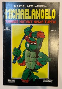 (1986) Teenage Mutant Ninja Turtles Michaelangelo Martial Arts Training Manual 2