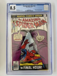 Amazing Spider-Man #164 CGC 8.5  John Romita Jr. - Kingpin Cover!  (1977)