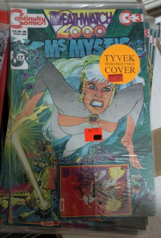 MS MYSTIC  #3 CONTINUITY 1993 DEATHWATCH 2000 NEAL ADAMS  POLYBAGGED W CARD