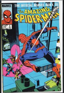 The Official Marvel Index to the Amazing Spider-Man #3 (1985) Spider-Man