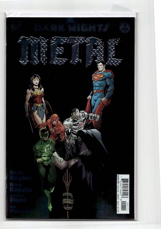 Dark Nights: Metal #1 Second Print Cover (2017) Justice League
