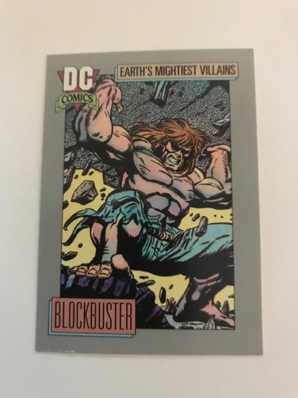 BLOCKBUSTER #82 card : 1992 DC Universe Series 1, NM/M, Impel