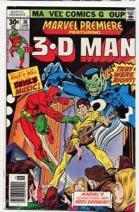 Marvel Premiere #36 (1977) 3-D Man
