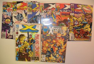 1991 X-Factor Lot 8 #72, 86, 93, 94, 95, 101, 106, 129 Marvel Comic Books Comics