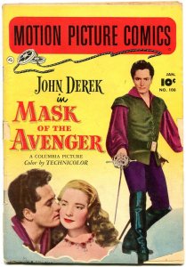 Motion Picture Comics #108 1952- Mask of the Avengers G/VG