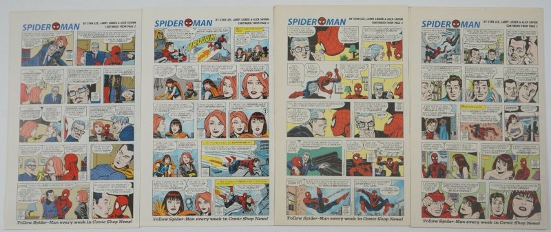 Spider-Man & Black Widow vs Hobgoblin story - Comic Shop News #1450-1472 strip 