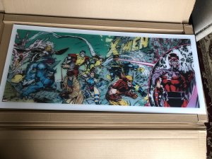 Bottleneck Gallery JIM LEE X-MEN #1 3D LENTICULAR PLEX ~ 135 of 185 COA