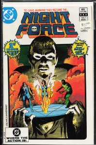 Night Force #1 Direct Edition (1982) Night Force