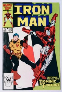 Iron Man #213 (Dec 1986, Marvel) VF