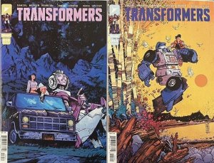(2024) Image Comics TRANSFORMERS #10 A & B VARIANT COVER SET!