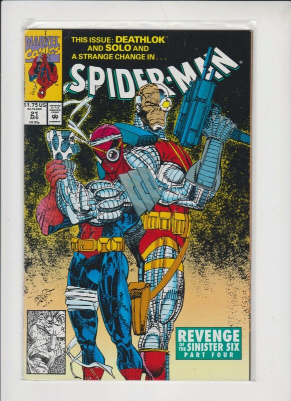 SPIDER-MAN #21 1990's MARVEL / HIGH QUALITY