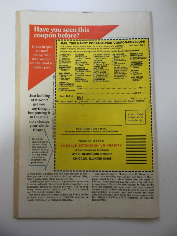 Beware! #1 (1973) VG+ Condition