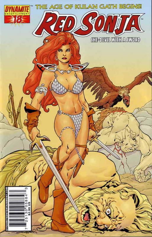 Red Sonja (Dynamite) #18B VF/NM; Dynamite | save on shipping - details inside