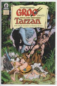 GROO meets TARZAN #2, VF/NM, Sergio Aragones Tom Yeates, 2021 Burroughs
