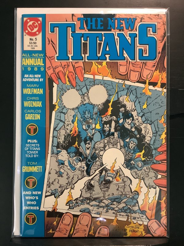 The New Titans Annual #5 (1989)