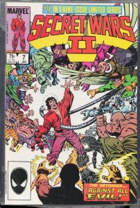Secret Wars II #7 (1986) Spider-Man
