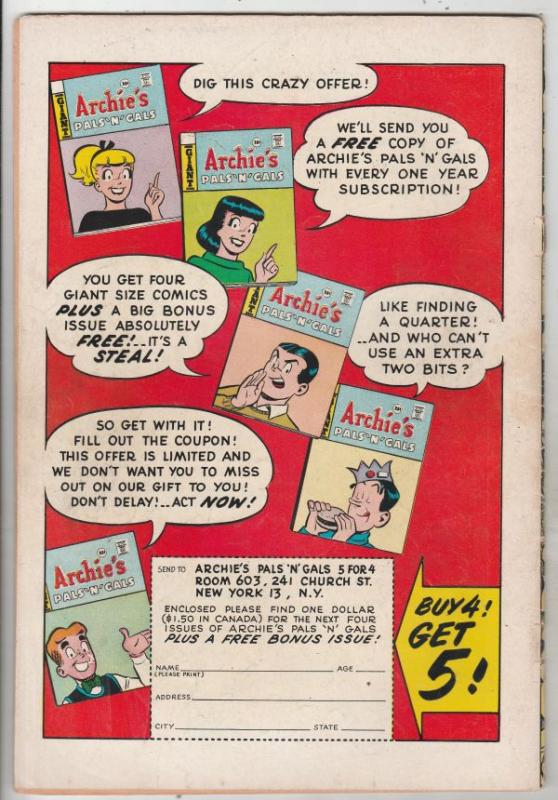 Archie's Mad House #44 (Dec-65) FN+ Mid-High-Grade Captain Sprocket