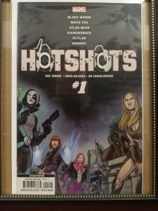 Domino Hotshots #1 Second Printing Variant Marvel Comics 2019 Black Widow Nw30