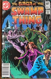 The Saga of Swamp Thing #5 Newsstand Edition (1982) Swamp Thing 