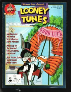 Looney Tunes Magazine #1 1989-DC-First issue-Bugs Bunny cover by Greg Theakst...