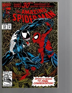 10 Amazing Spider-Man Marvel Comics #371 372 373 374 375 376 377 378 379 380 TJ2