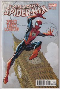 The Amazing Spider-Man #1 Bagley Cover (2015) Spider-Man