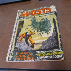 Ghosts #5 May 1972 dc comics bronze age horror scifi 52 page giant size edition