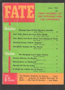Fate 5/1961-Werewolf In Thailand-Survival After Death- Mystery Satellite-Myst...