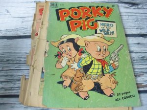 Porky Pig Hero Of The West Dell Comics Golden Age 1949 #260