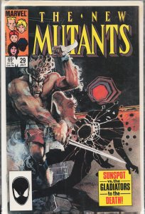 The New Mutants #29 (1985) New Mutants [Key Issue]