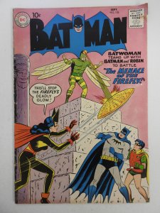 Batman #126 (1959) vs The Firefly! Solid VG- Condition!