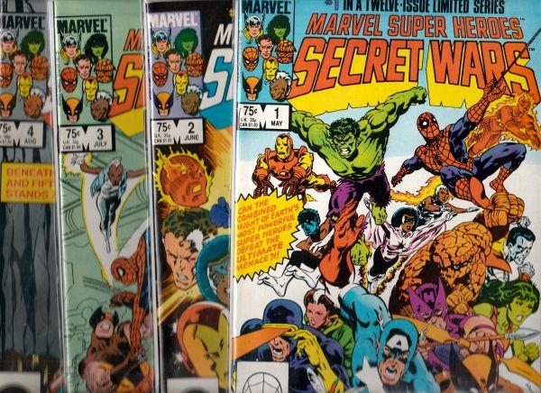 Marvel Super Heroes Secret Wars Set #1to12 (May-84) VF/NM High-Grade 