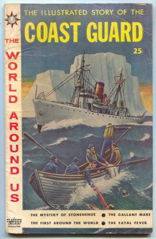 World Around Us #12 1959- Illustrated Story of the Coast Guard VG