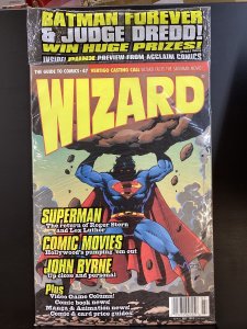 Wizard: The Guide to Comics #47 - Superman cover SEALED