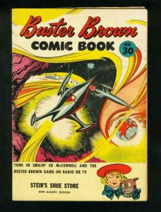 BUSTER BROWN COMICS #30 1946-RETRO ROCKET COVER-REED CRANDALL-RARE PREMIUM G/VG