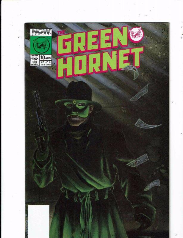 Lot of 9 The Green Hornet Now Comic Books #1(2) 2 8 9 10 11 12 13 MS18