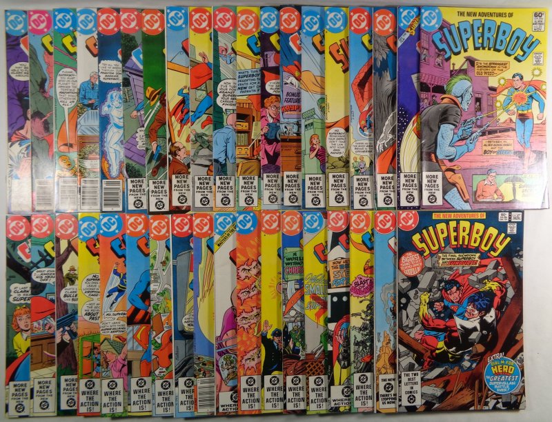 New Adventures of Superboy #4-43 Lot of 37 Bronze Age DC Comics Box Shipped