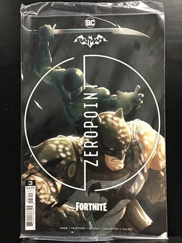 Batman/Fortnite: Zero Point #3 2nd printing sealed